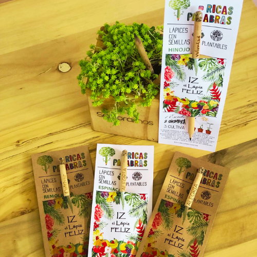 Lápices plantables
