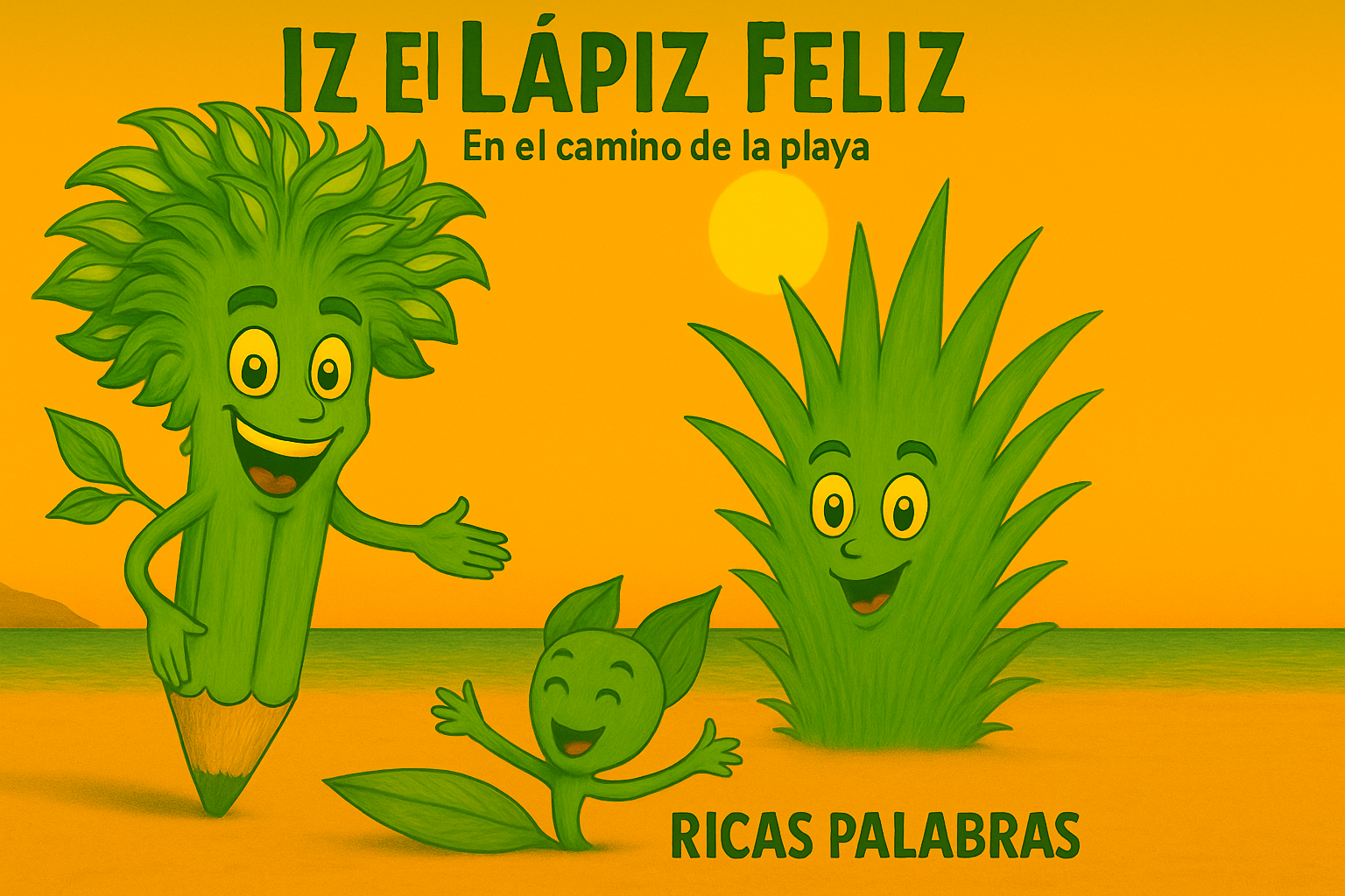 Cuento Iz, el lápiz feliz